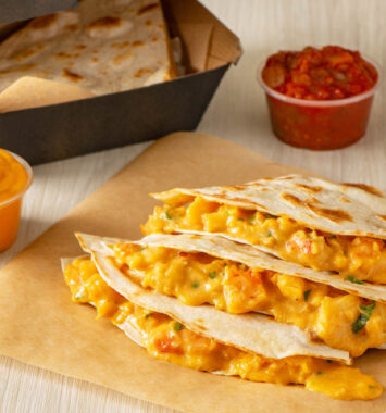 Seafood Quesadilla