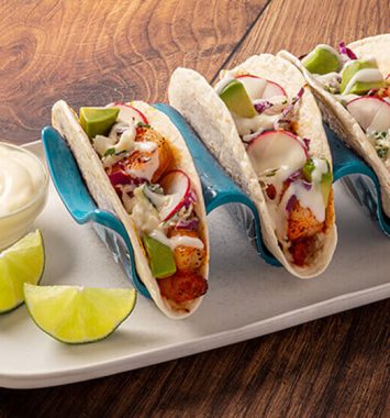 blackened shrimp tacos advanced food products