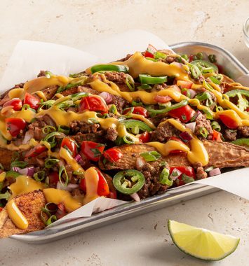 loaded nacho potato wedges advanced food products