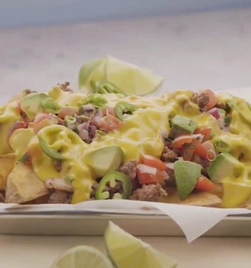 Loaded Nacho Potato Wedges