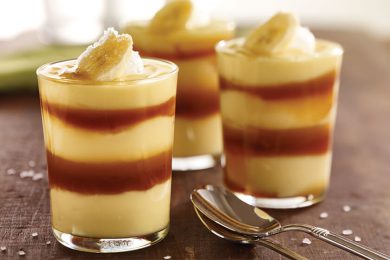 salted caramel banana pudding advanced food products